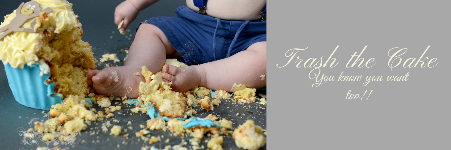 Trash the Cake (You know you want too!) – Cake smash baby photography Nottingham, Derby & Leicester