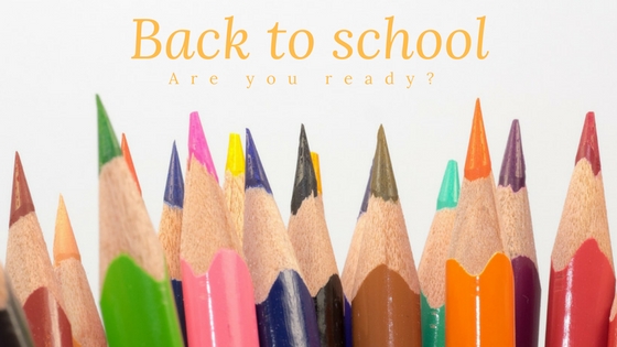 September is here – Back to School time!!